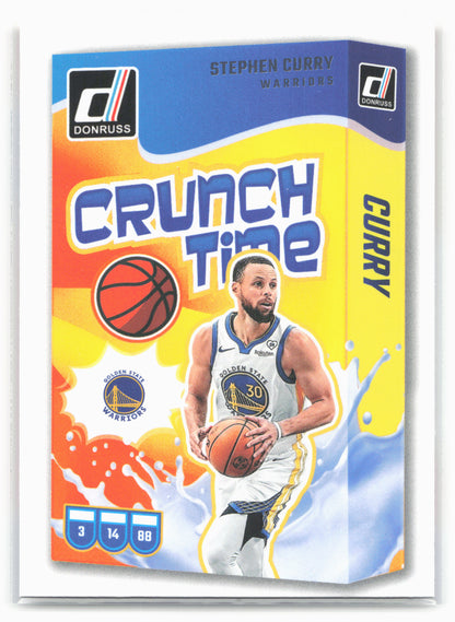 2024-25 Donruss #5 Stephen Curry Crunch Time