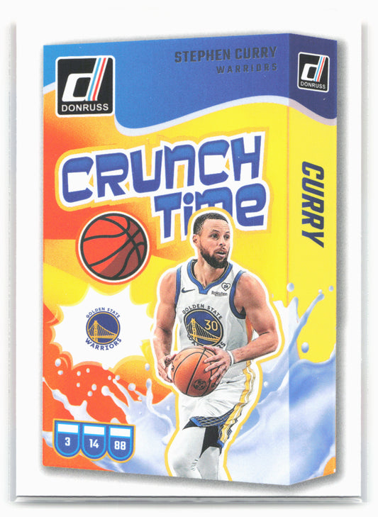 2024-25 Donruss #5 Stephen Curry Crunch Time