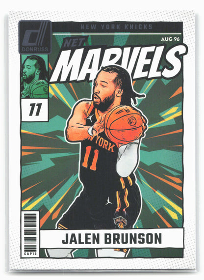 2024-25 Donruss #25 Jalen Brunson Net Marvels