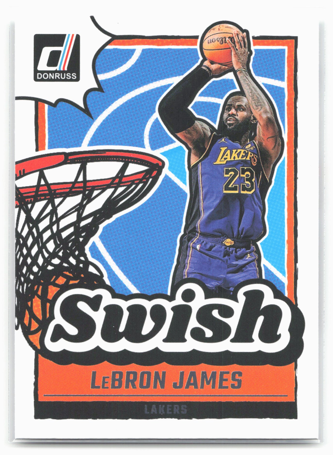 2024-25 Donruss #5 LeBron James Swish
