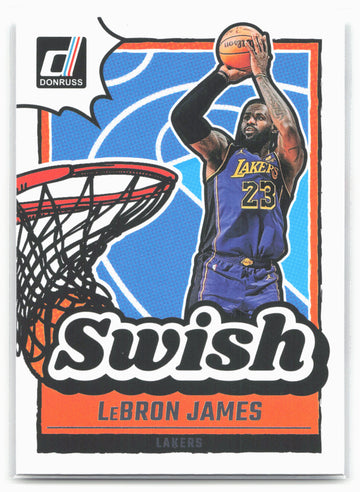 
2024-25 Donruss #5 LeBron James Swish