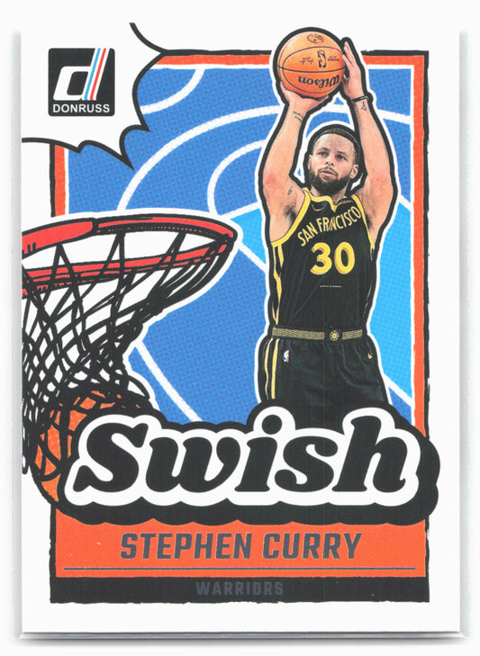 2024-25 Donruss #3 Stephen Curry Swish