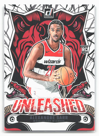 2024-25 Donruss #6 Alexandre Sarr Unleashed