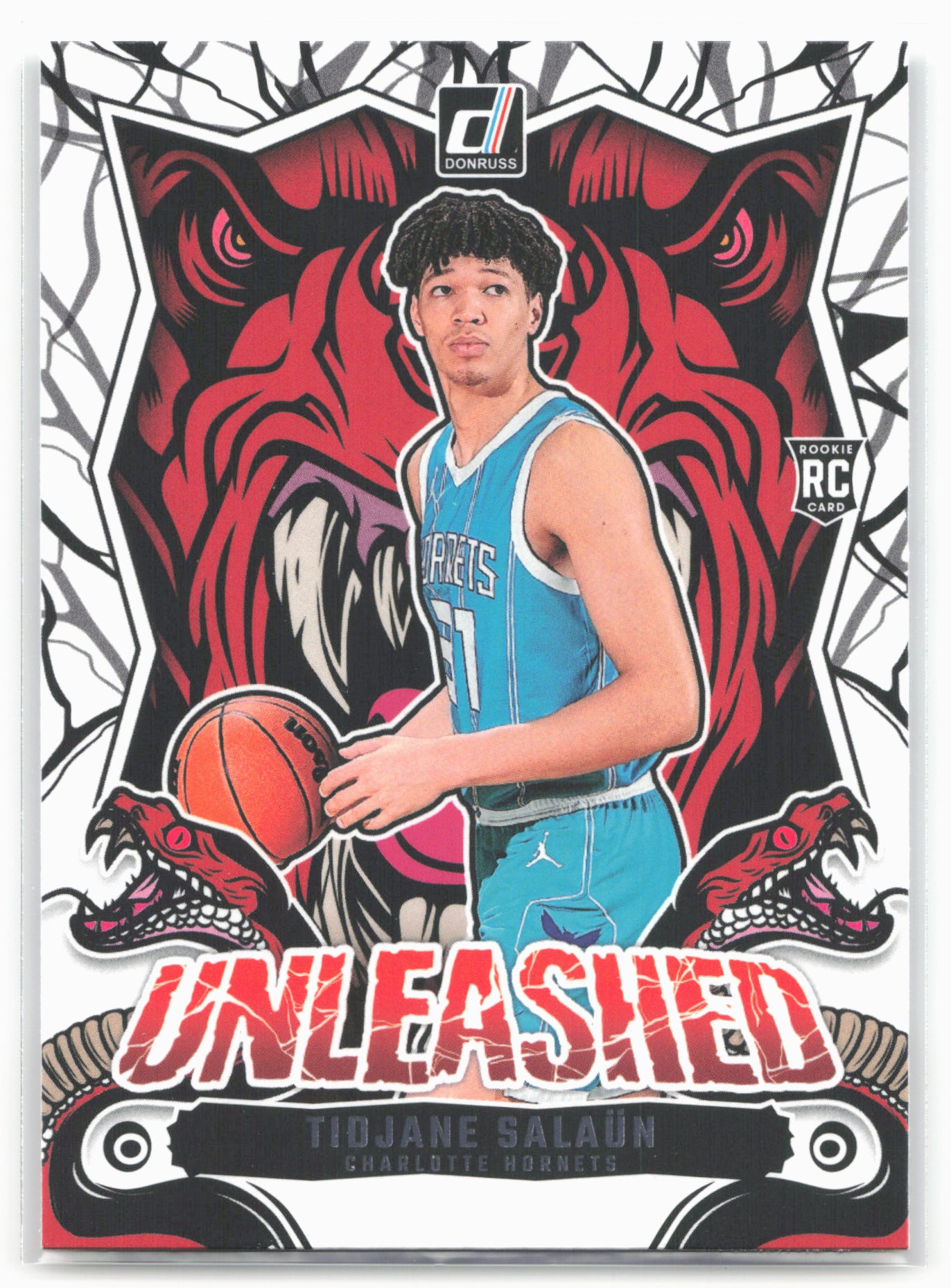 2024-25 Donruss #10 Tidjane Salaun Unleashed