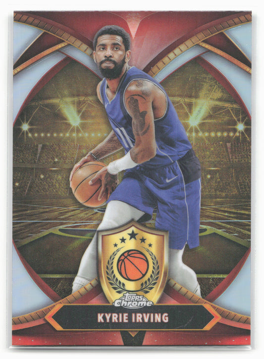 2024-25 Topps Chrome #BOD-10 Kyrie Irving Ball of Duty Refractor