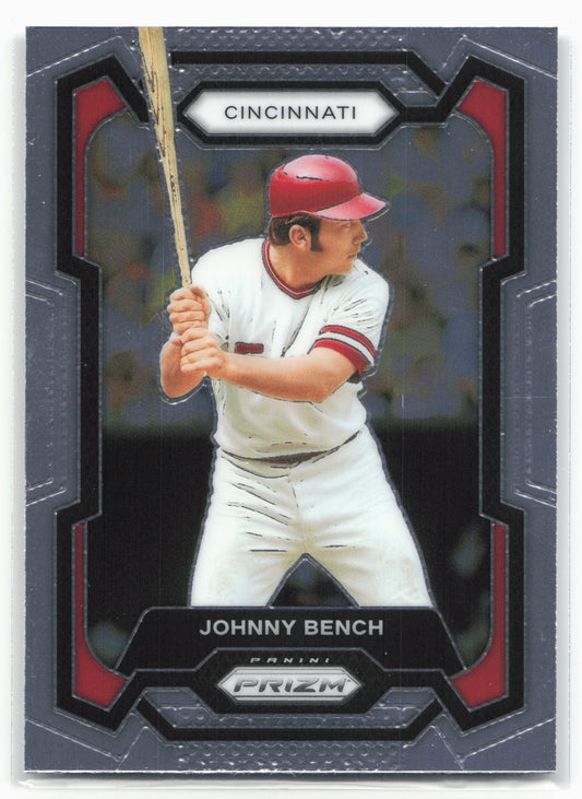 2024 Panini Prizm #253 Johnny Bench