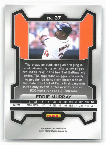 
2024 Panini Prizm #37 Eddie Murray