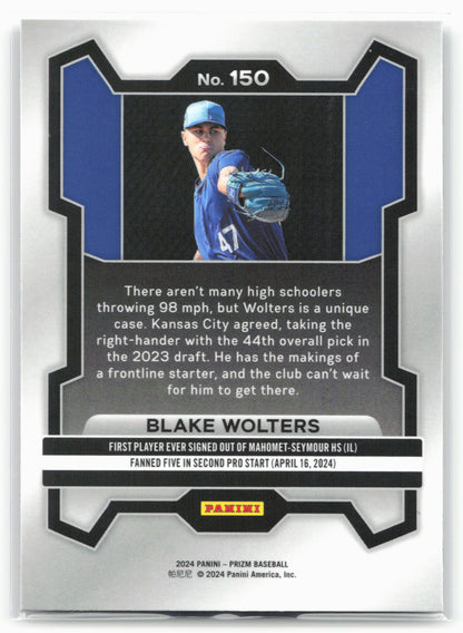 2024 Panini Prizm #150 Blake Wolters