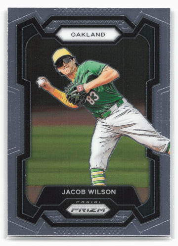 
2024 Panini Prizm #237 Jacob Wilson