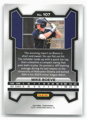 
2024 Panini Prizm #107 Mike Boeve
