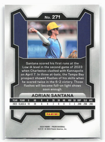 
2024 Panini Prizm #271 Adrian Santana