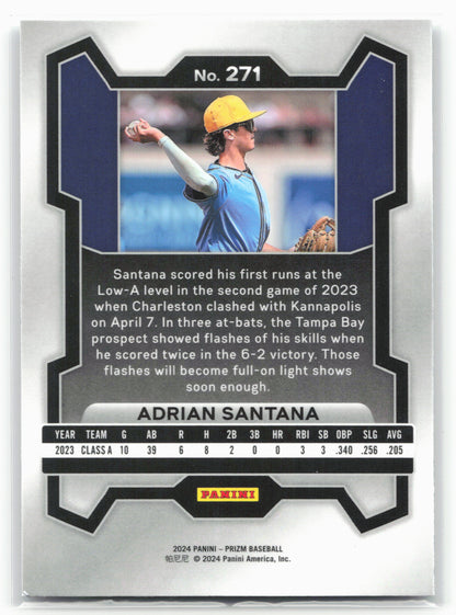 2024 Panini Prizm #271 Adrian Santana