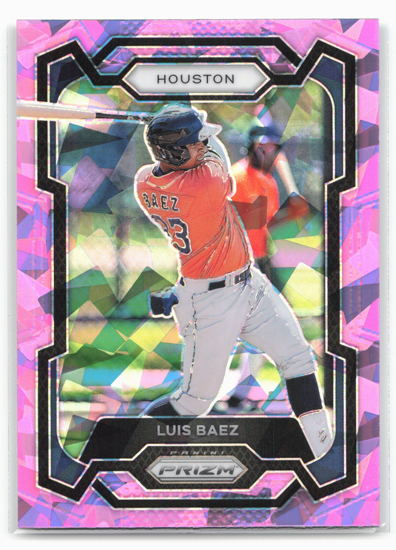 2024 Panini Prizm #149 Luis Baez Pink Ice Prizms