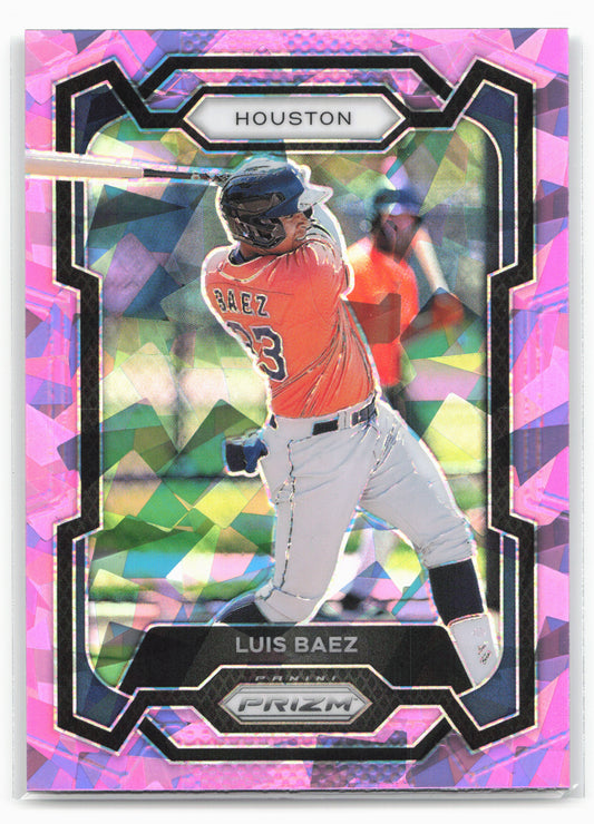 2024 Panini Prizm #149 Luis Baez Pink Ice Prizms