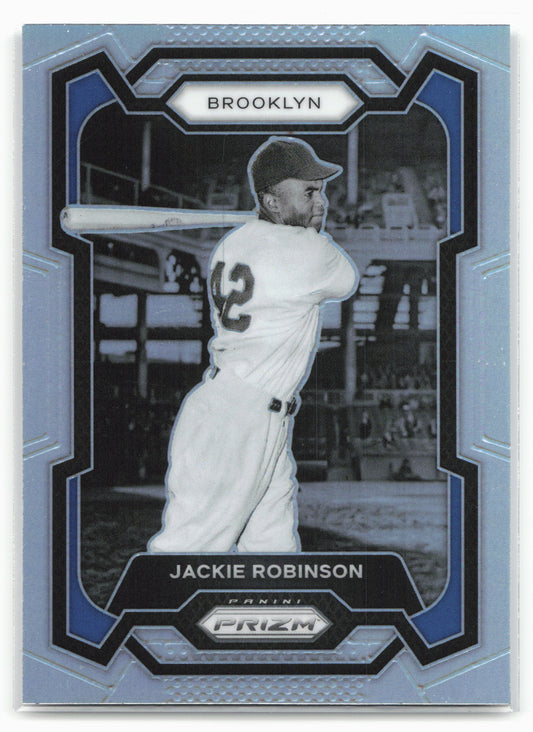 2024 Panini Prizm #110 Jackie Robinson Silver Prizms