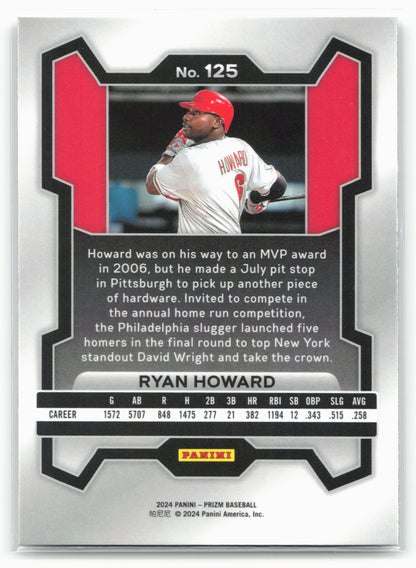 2024 Panini Prizm #125 Ryan Howard