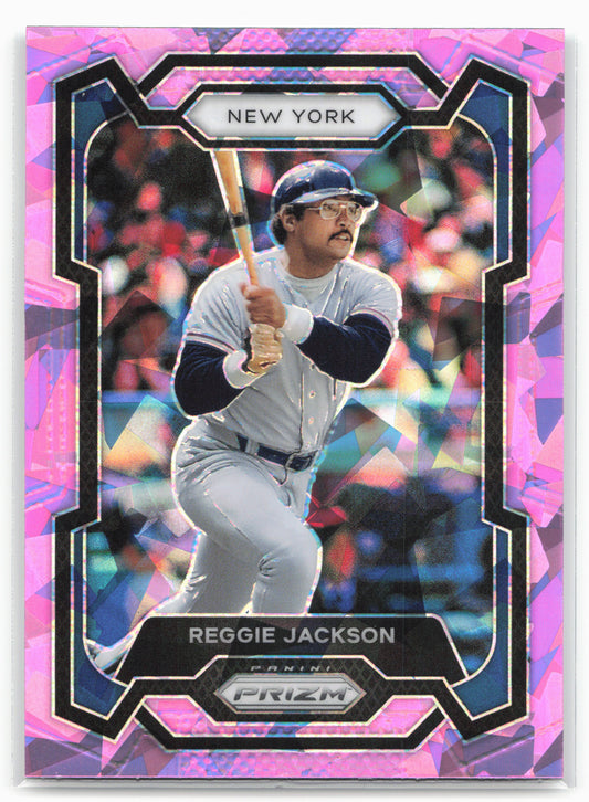 2024 Panini Prizm #120 Reggie Jackson Pink Ice Prizms