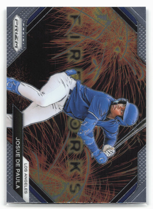 2024 Panini Prizm #10 Josue De Paula Fireworks