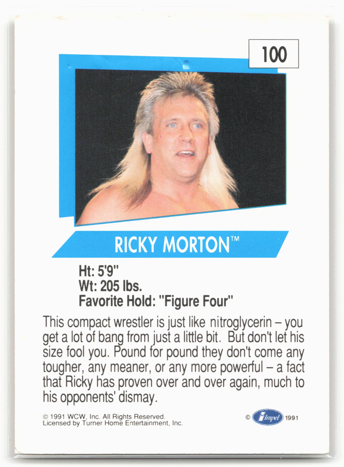 1991 Impel WCW #100 Ricky Morton