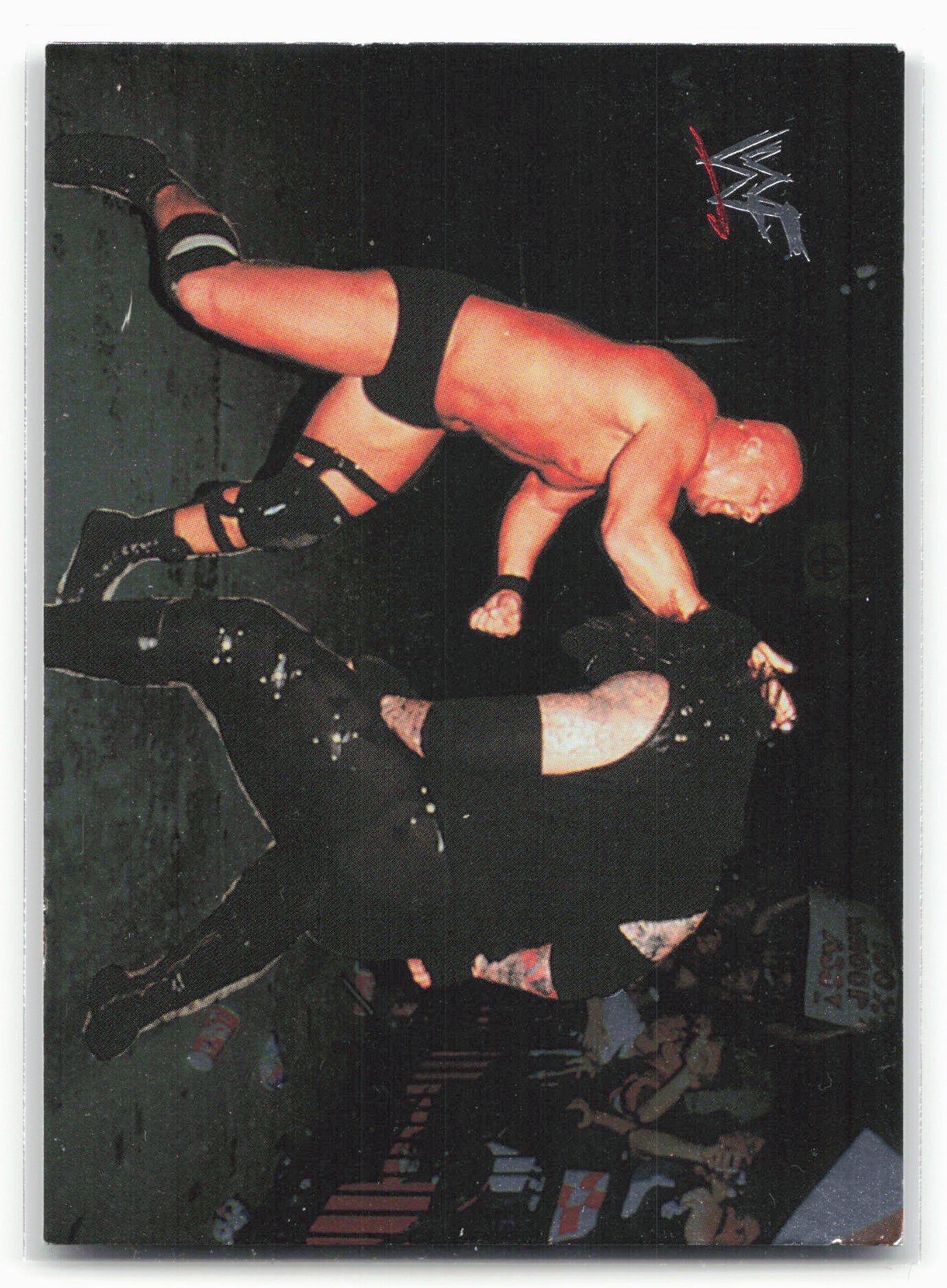2000 Comic Images WWF No Mercy #58 The Undertaker/Kane/Stone Cold Steve Austin