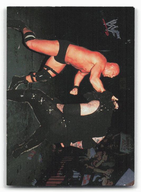 2000 Comic Images WWF No Mercy #58 The Undertaker/Kane/Stone Cold Steve Austin