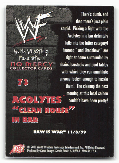2000 Comic Images WWF No Mercy #73 The Acolytes