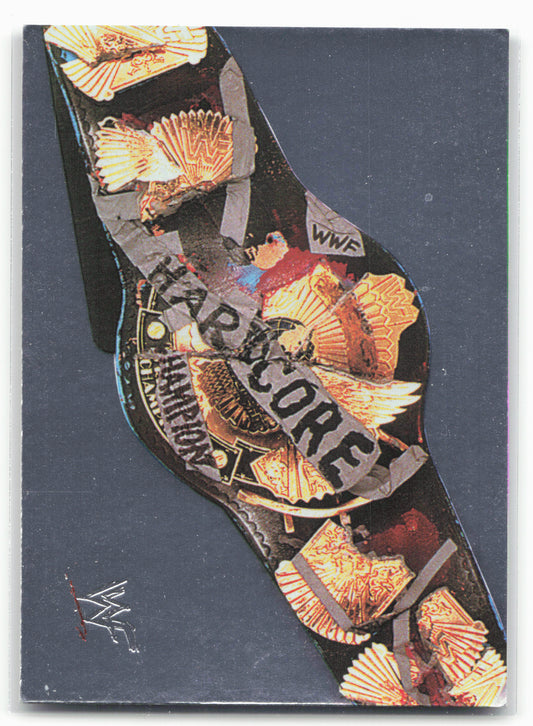 2000 Comic Images WWF No Mercy #31 Hardcore Belt