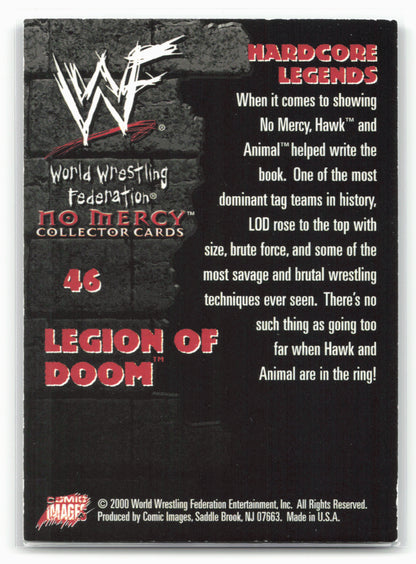 2000 Comic Images WWF No Mercy #46 Legion Of Doom