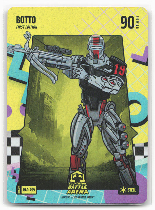 2025 Bo Jackson Battle Arena Update Botto 80's Rad BattleFoil