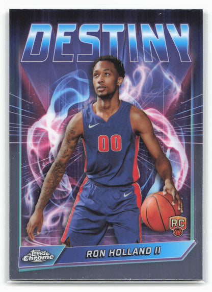 2024-25 Topps Chrome #D-4 Ron Holland II Destiny 19203