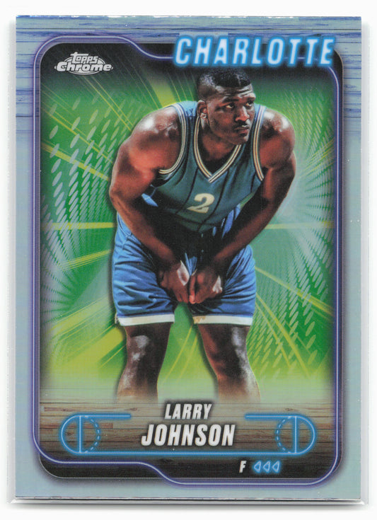 2024-25 Topps Chrome #98 Larry Johnson Refractor 19205