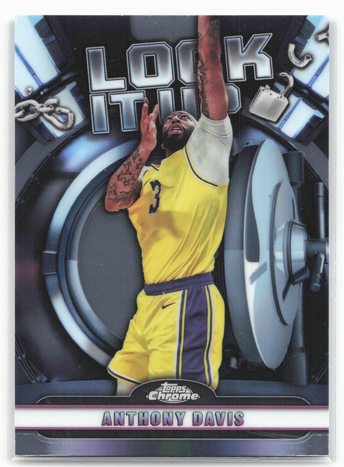 2024-25 Topps Chrome #LIU-4 Anthony Davis Lock It Up 19209