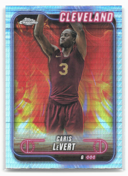 2024-25 Topps Chrome #56 Caris LeVert Prism Refractor 19210