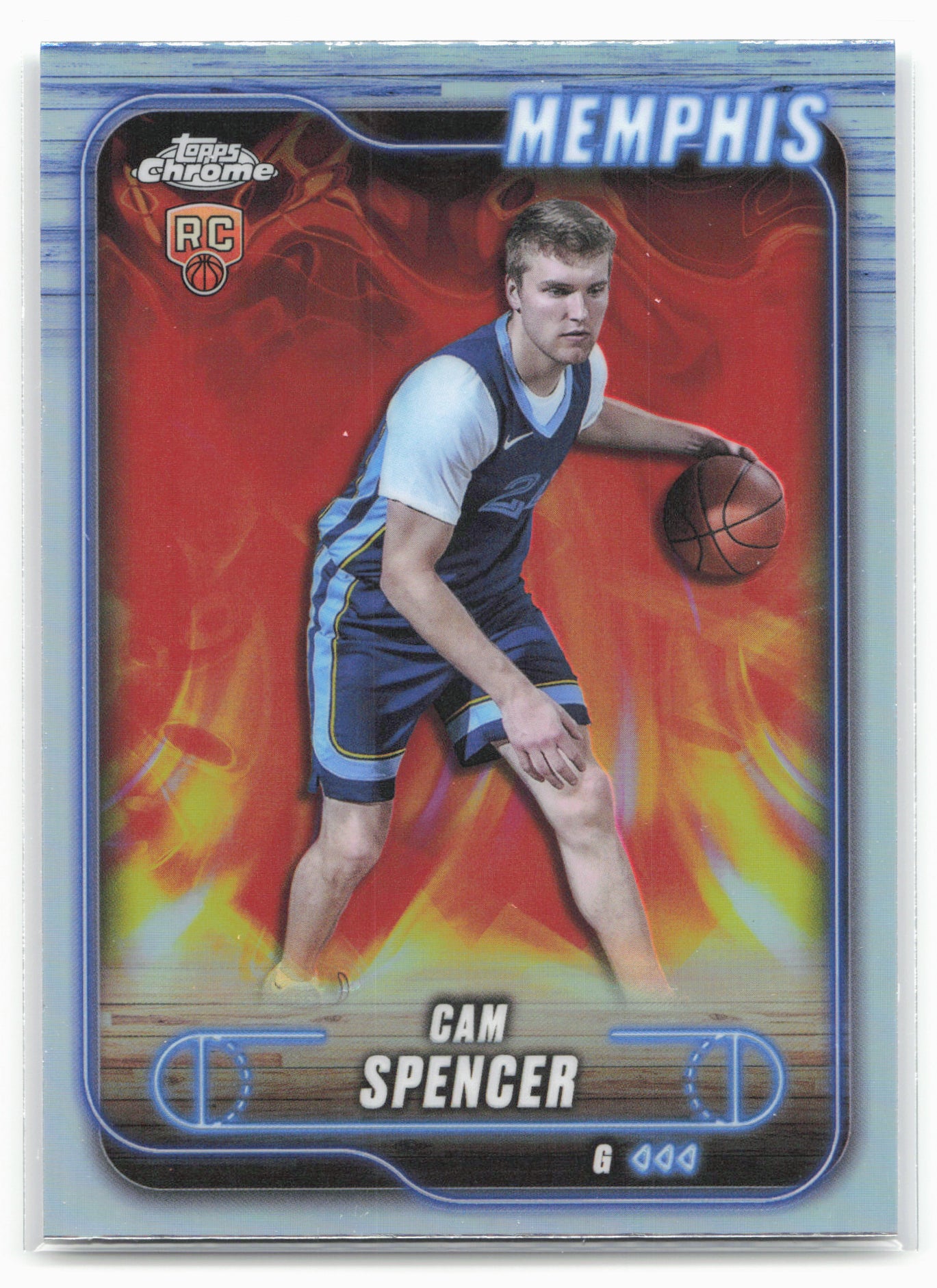 2024-25 Topps Chrome #130 Cam Spencer Refractor 19211