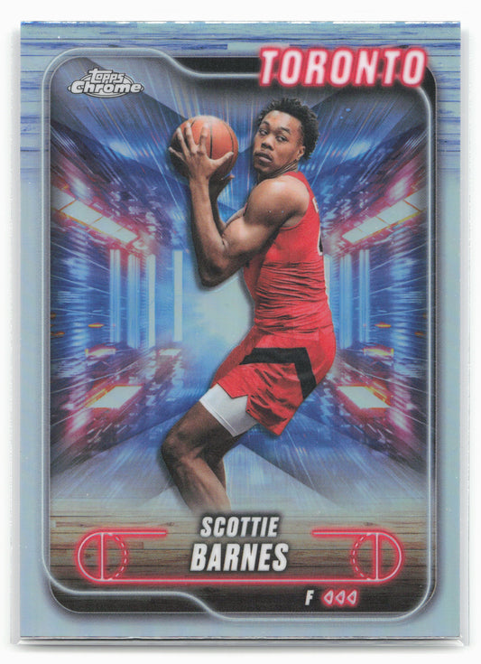2024-25 Topps Chrome #89 Scottie Barnes Refractor 19236