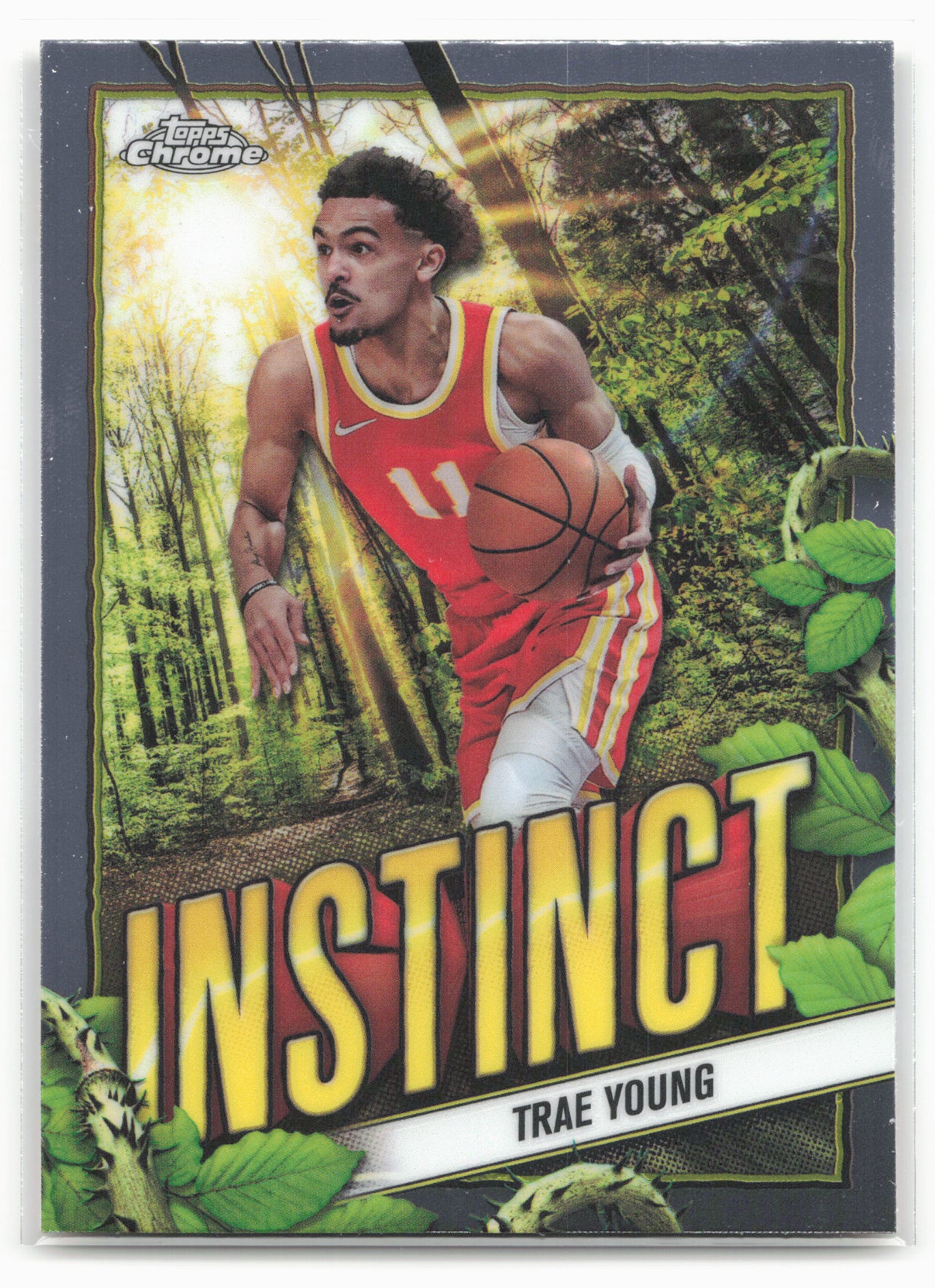 2024-25 Topps Chrome #INS-5 Trae Young Instinct 19238