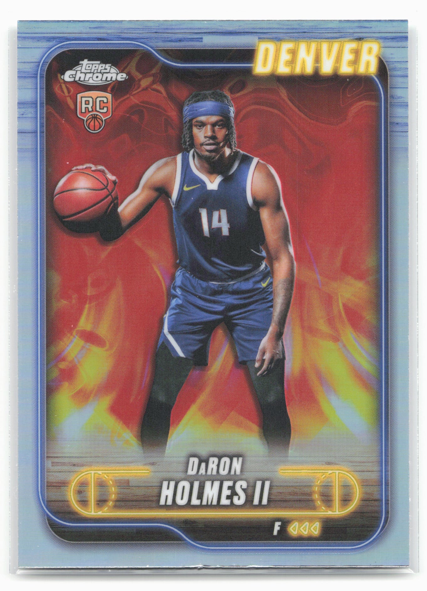 2024-25 Topps Chrome #195 DaRon Holmes II Refractor 19240