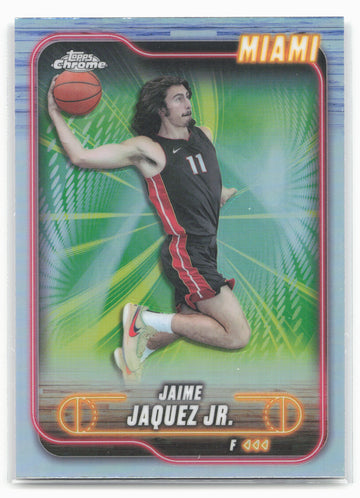 
2024-25 Topps Chrome #36 Jaime Jaquez Jr. Refractor 19244