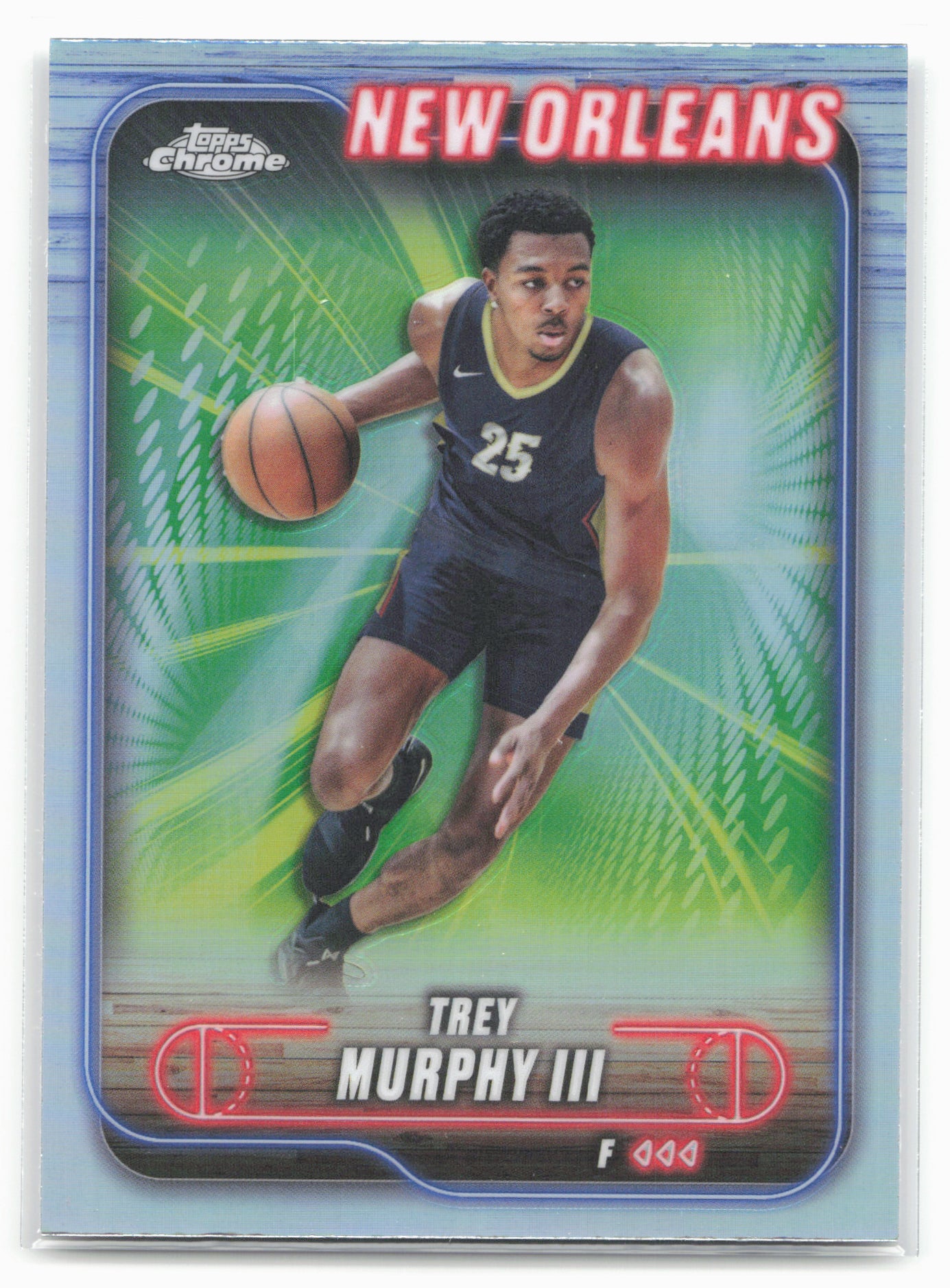2024-25 Topps Chrome #144 Trey Murphy III Refractor 19247