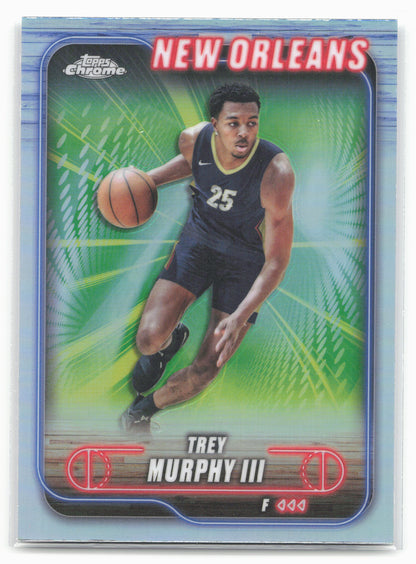 2024-25 Topps Chrome #144 Trey Murphy III Refractor 19247