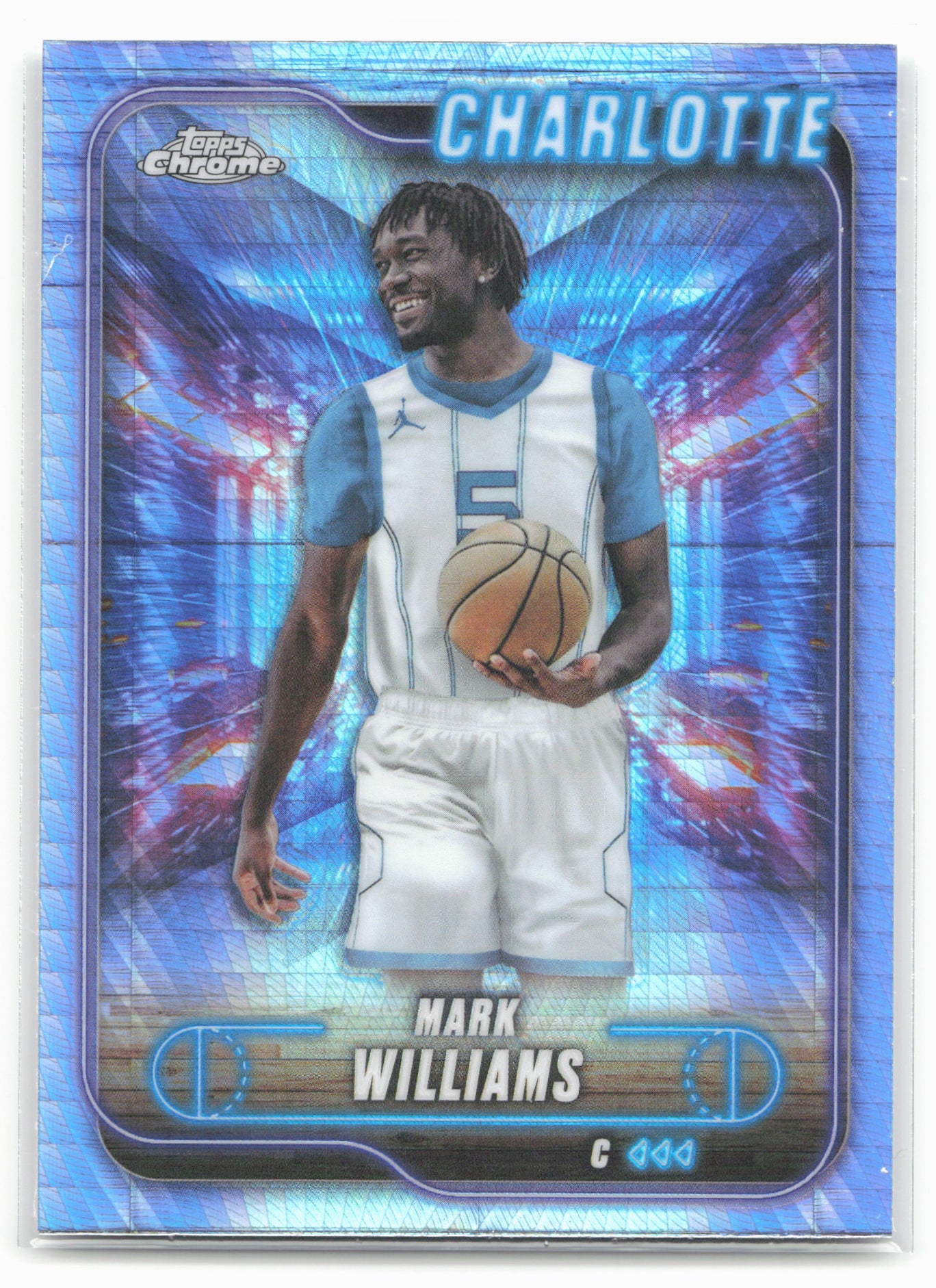 2024-25 Topps Chrome #78 Mark Williams Prism Refractor 19252