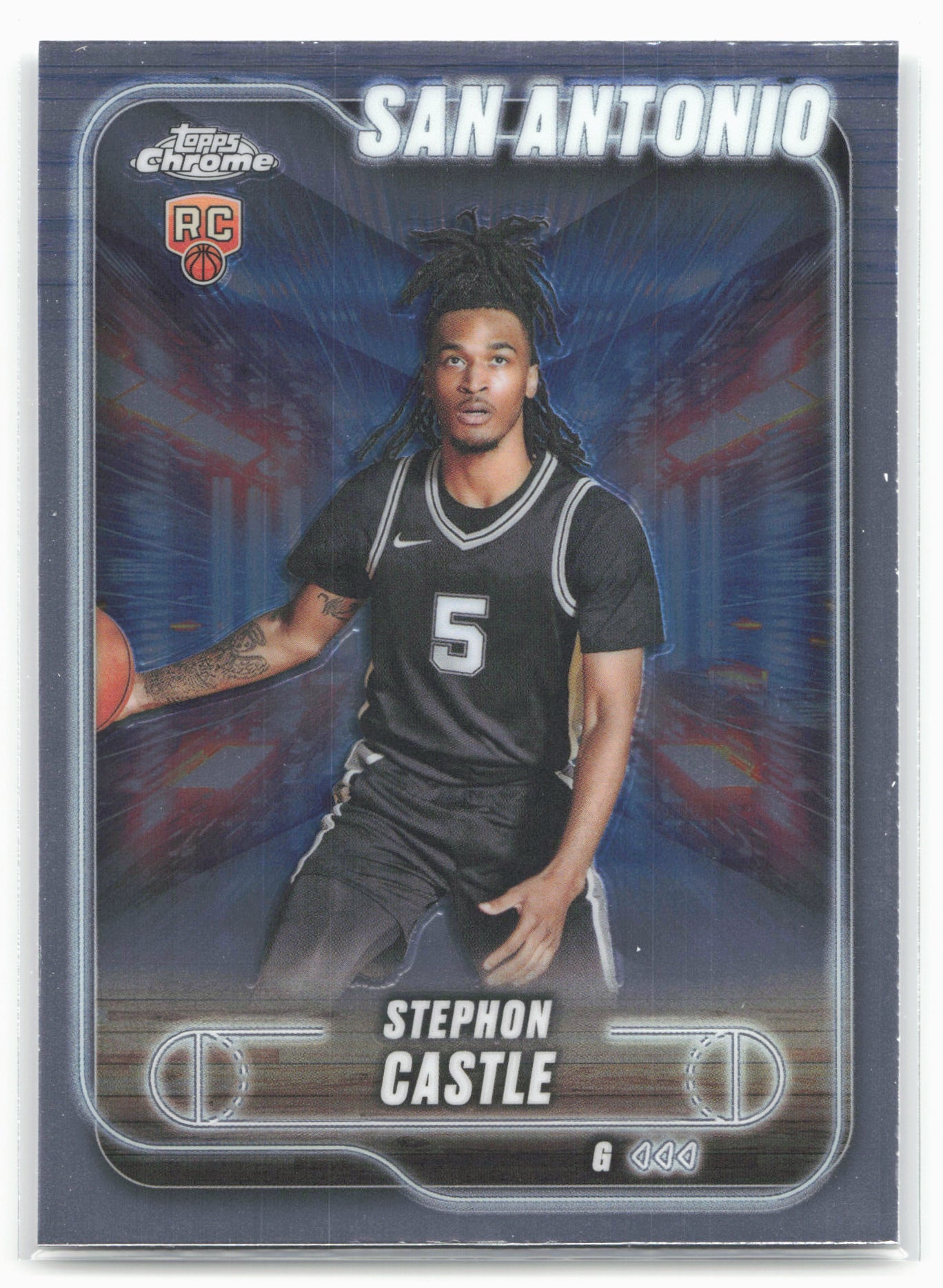 2024-25 Topps Chrome #122 Stephon Castle 19256