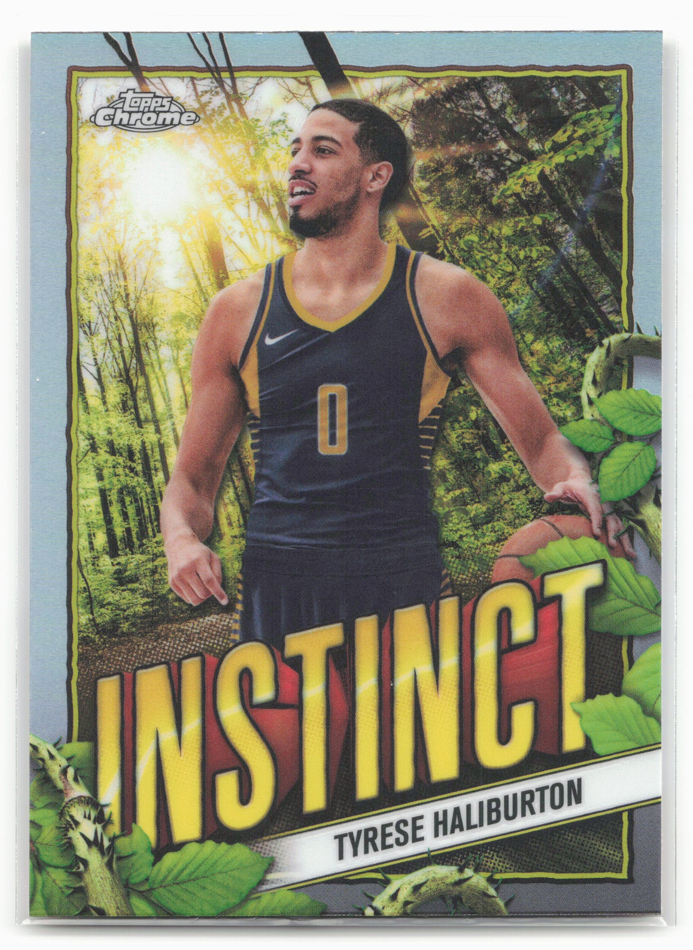 2024-25 Topps Chrome #INS-16 Tyrese Haliburton Instinct Refractor 19260
