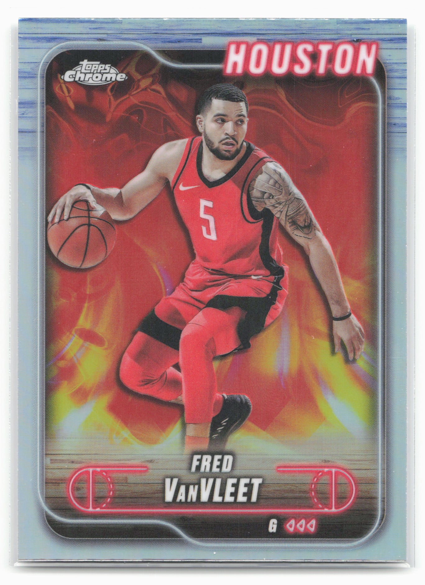 2024-25 Topps Chrome #137 Fred VanVleet Refractor 19261