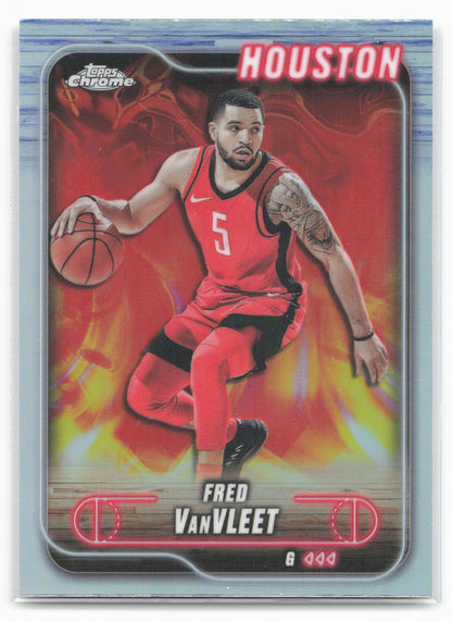 2024-25 Topps Chrome #137 Fred VanVleet Refractor 19261