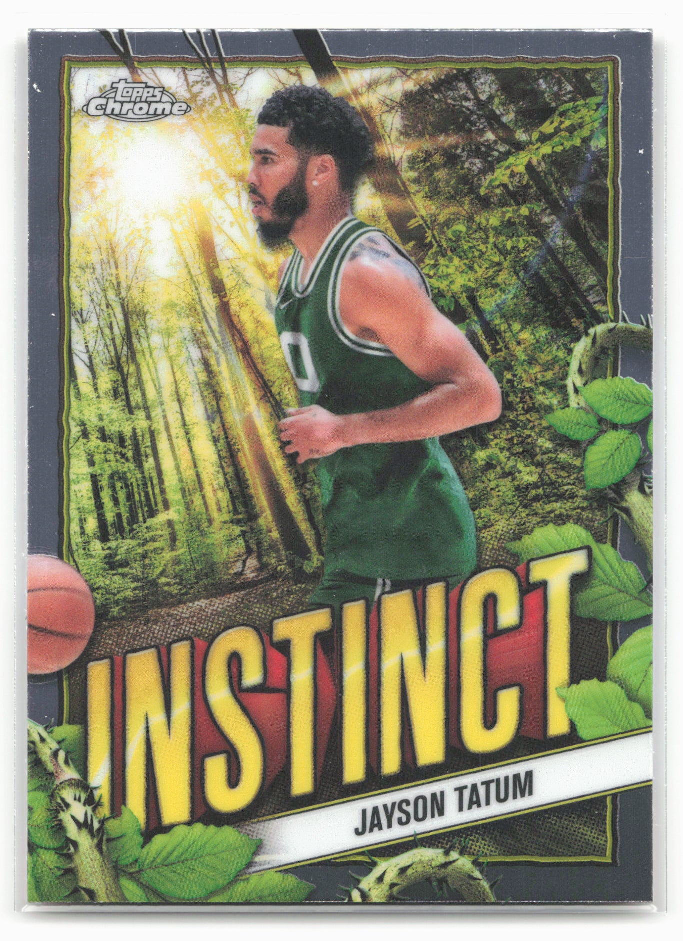 2024-25 Topps Chrome #INS-12 Jayson Tatum Instinct 19264