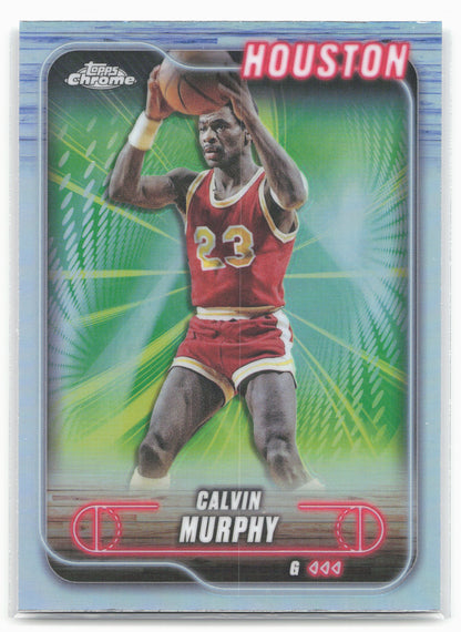 2024-25 Topps Chrome #142 Calvin Murphy Refractor 19265