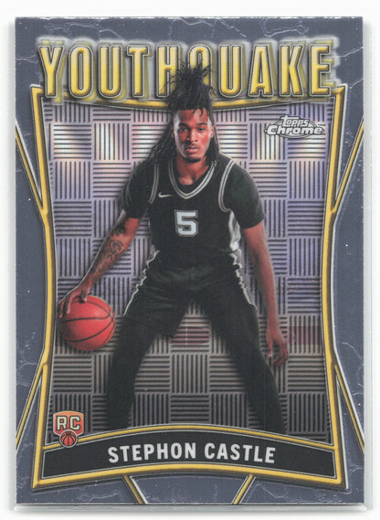 2024-25 Topps Chrome #YQ-3 Stephon Castle YouthQuake 19267