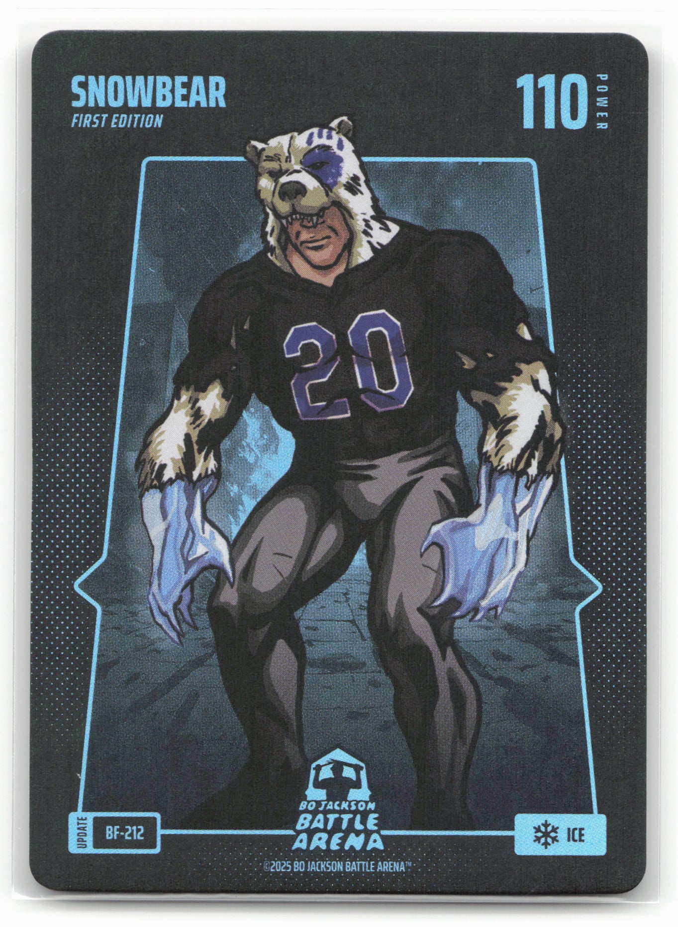 Bo Jackson Battle Arena Snowbear Pete Alonso Foil Ice BF-212 DG