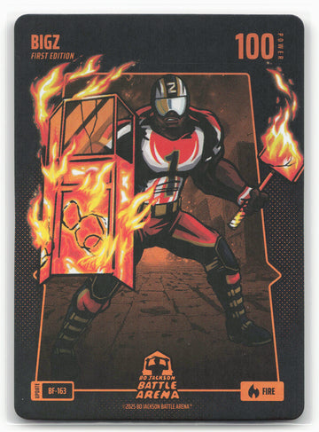 
Bo Jackson Battle Arena Bigz Zion Williamson Orange Foil BF-163 DG